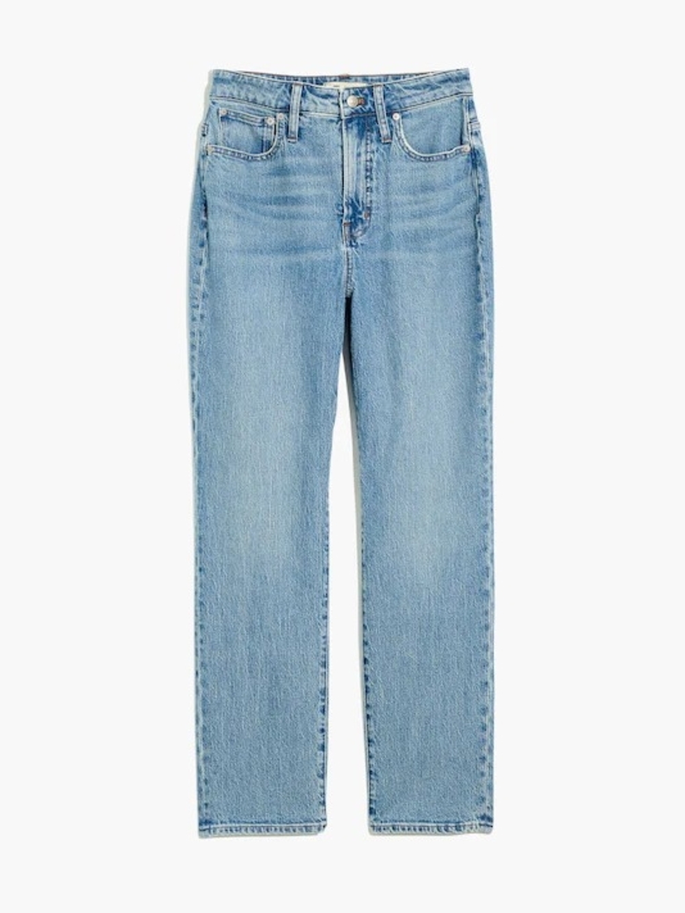 Madewell Curvy Perfect Vintage Straight Jeans 16W Light Wash High Rise